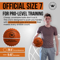 The Official Silent Basketball (size 7) Uncompressed