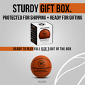 The Official Silent Basketball (Size 3) Bundle with Hoop